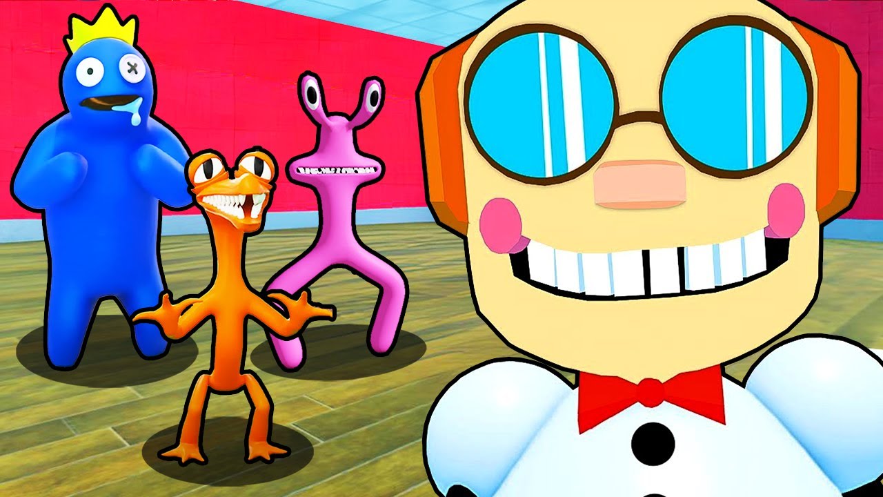 RAINBOW FRIENDS VS ALBERT'S SCHOOL RUN in ROBLOX!