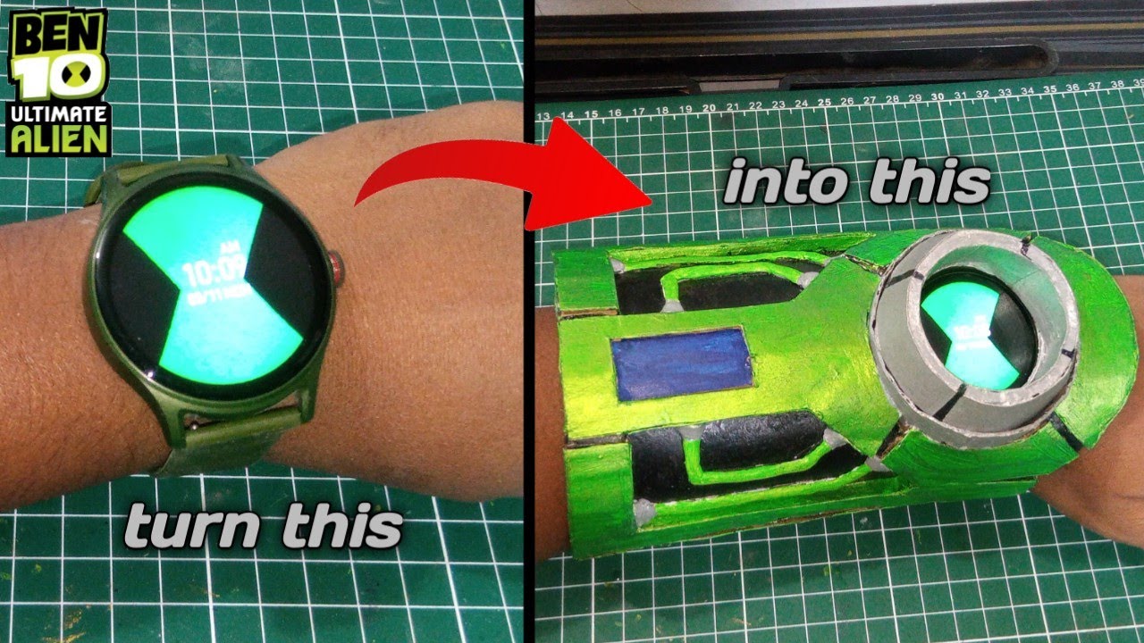 I Turned My Smartwatch into Ultimatrix : Ben 10 ultimate alien