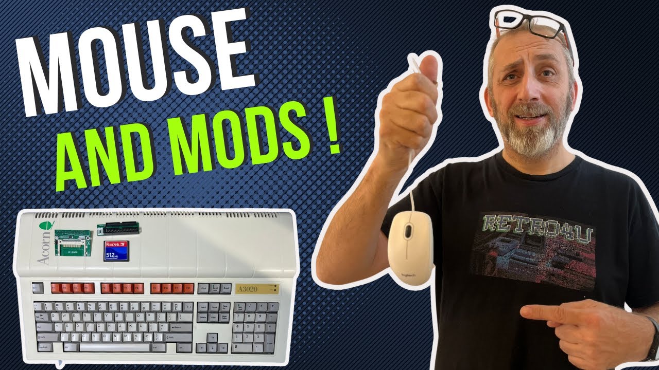 The £80 Mouse Problem Solved! USB Adapter & CF Card for Acorn Archimedes