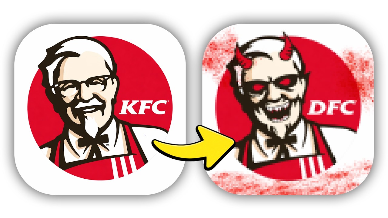 I Turned Fast Food Logos Into Horror