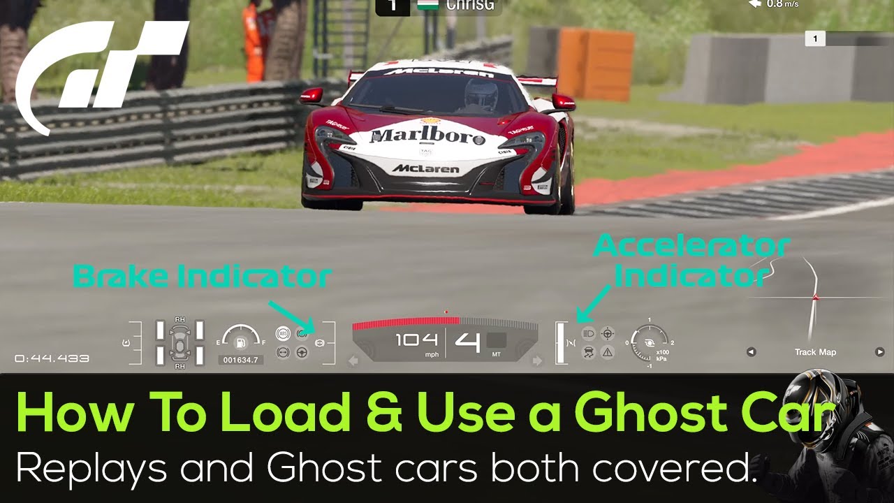 How to Load and Use a Fast Racers Replay and Ghost Car in Grant Turismo 7