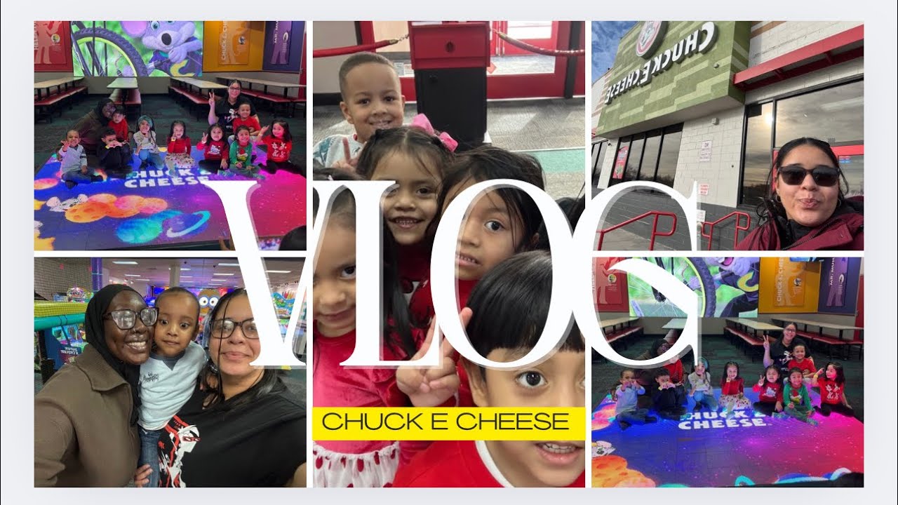 CHUCK E CHEESE WITH MY OLD 3K STUDENTS | EXCITING REUNION | I MISSED THEM SO MUCH 