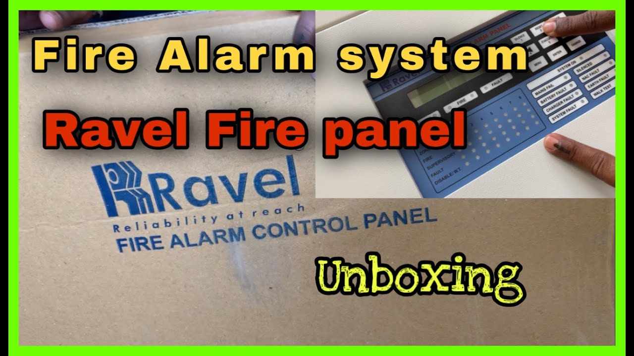 Ravel Fire alarm control panel Unboxing  in Tamil | Ravel fire panel #unboxing #firealarmsystems