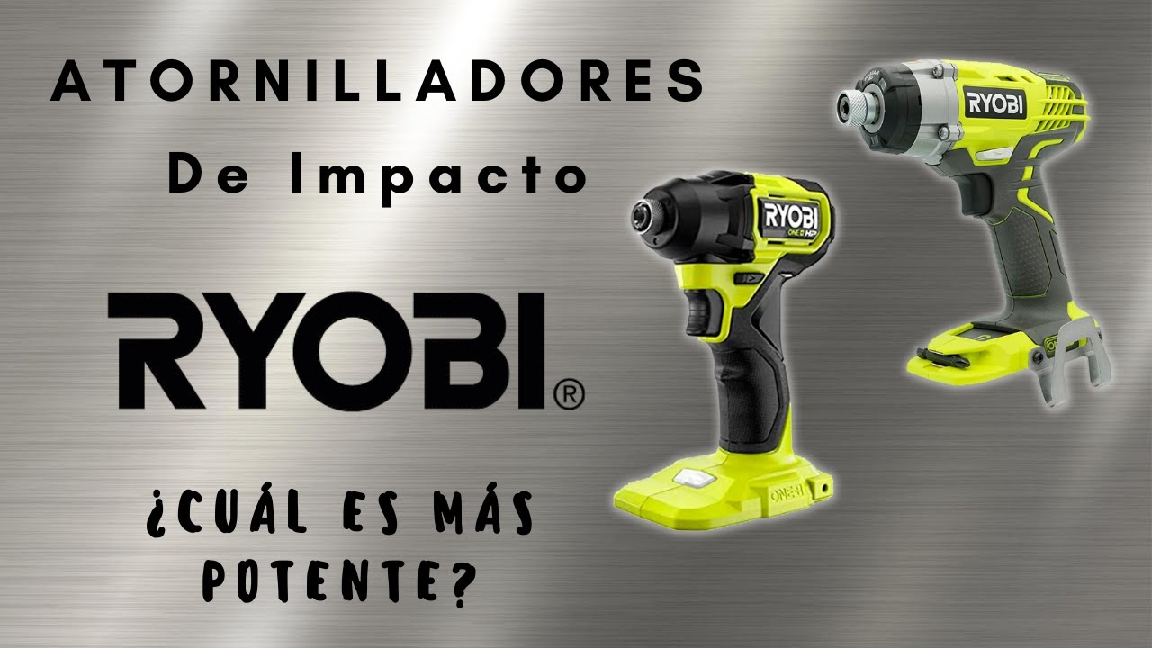 Atornilladores de impacto #Ryobi