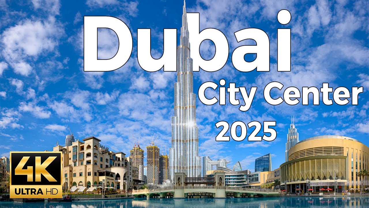 Dubai City Center & Mall 2025 Walking Tour 4k - With Captions