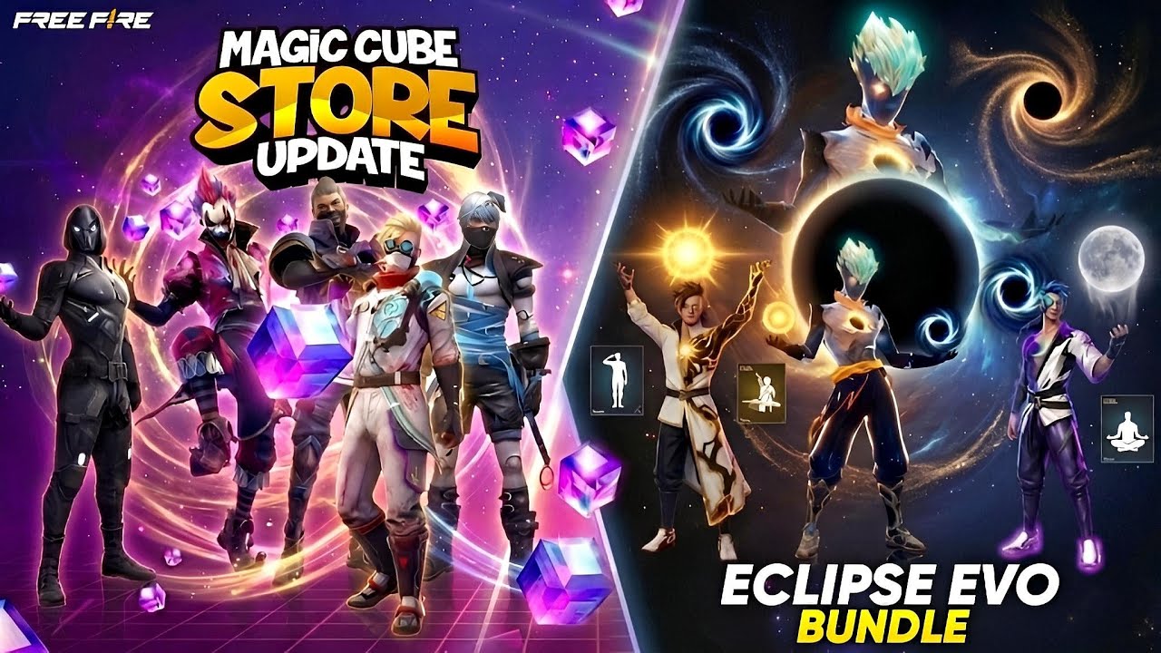 OB53 Eclipse Evo Bundle l Next Magic Cube Store Update l Free Fire New Event l Ff New Event
