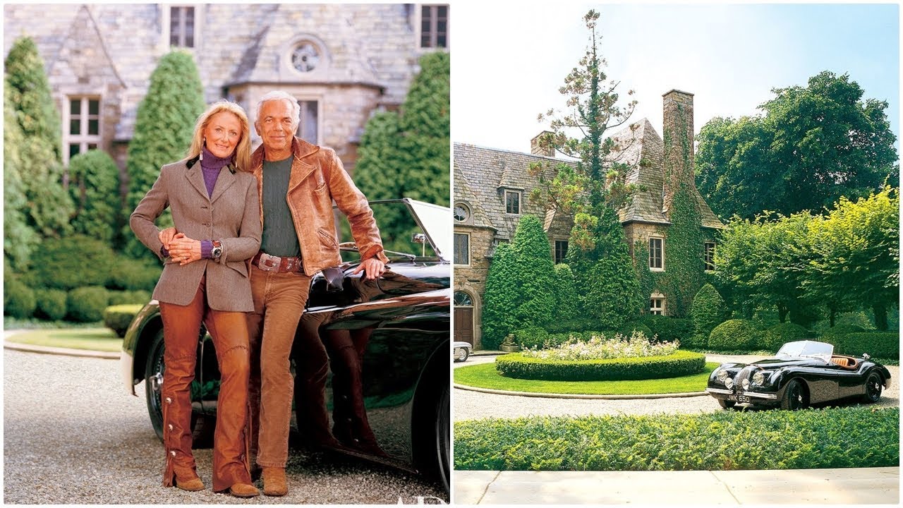 Step Inside Ralph Lauren's Norman Style Stone Manor House in New York