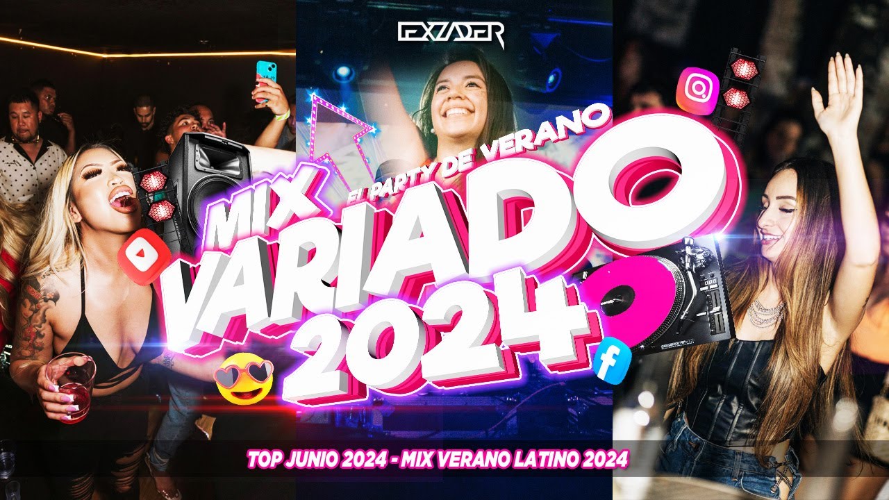 MIX VARIADO 2024 🔥 |LO NUEVO| - (Reggaeton, Cumbia, Electro, Mambo, Perreo, Guaracha) | LatinParty 1