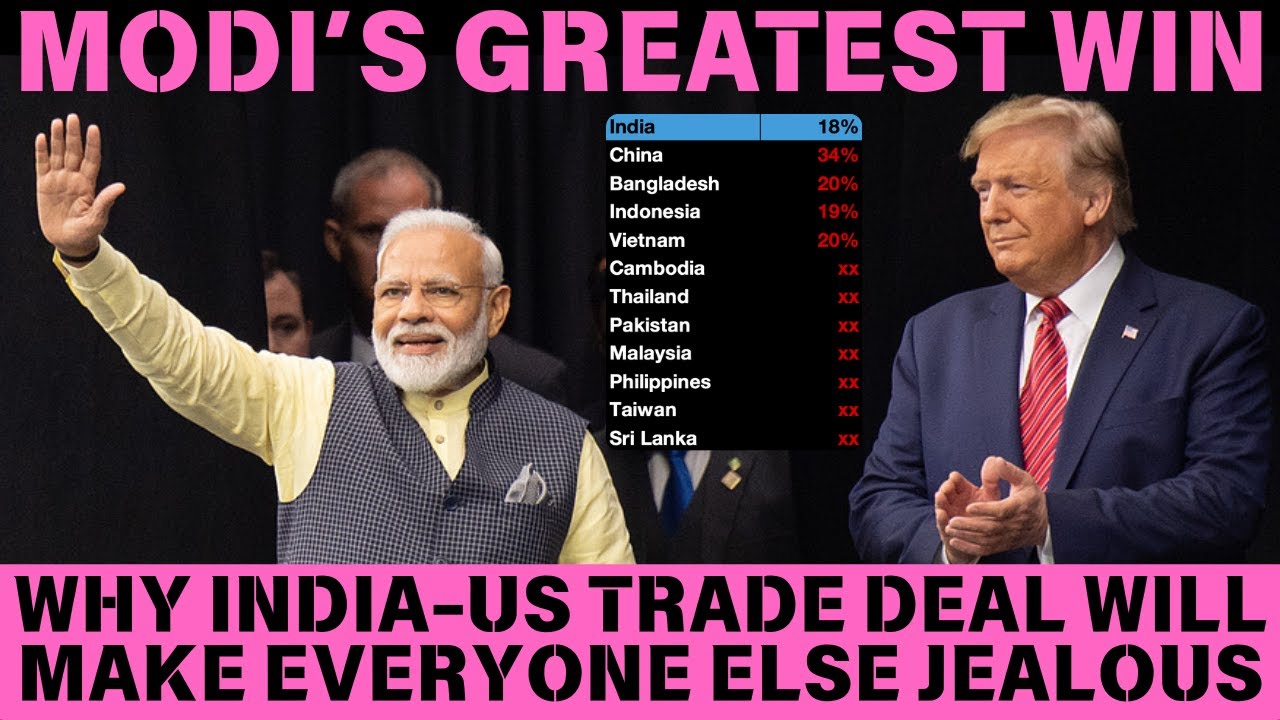 India-US trade deal beats others' tariffs! Modi's greatest win over Trump?