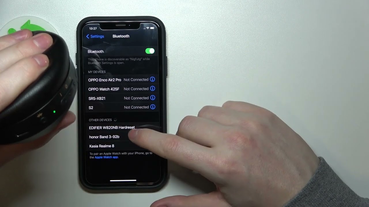How To Pair Edifier W820NB With iPhone