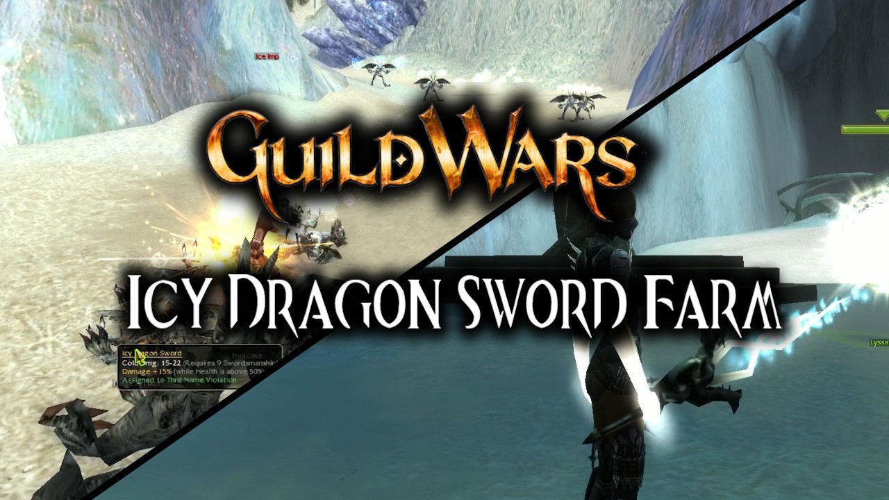 A/Me Icy Dragon Sword Farm (2025) | Mineral Springs | Guild Wars