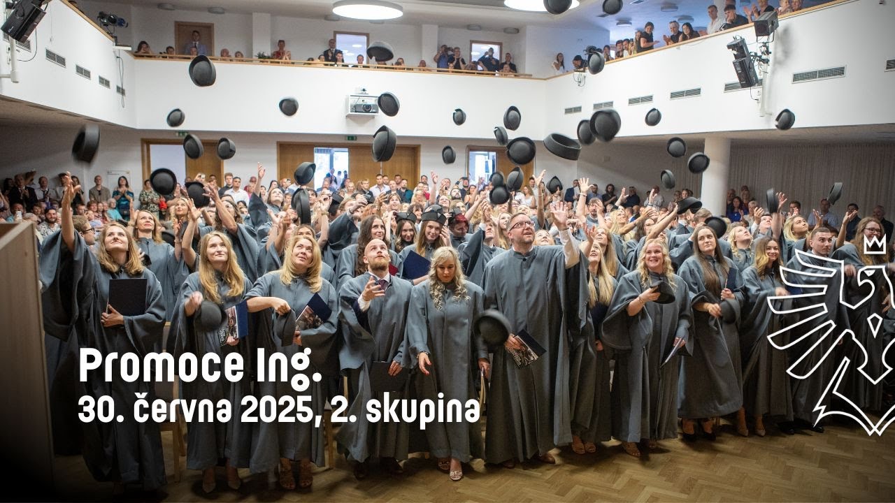 Slavností promoce inženýrů SU OPF, 30. 6. 2025, 2. skupina