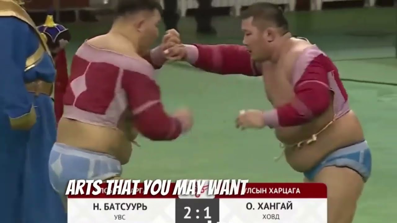 Mongolian Wrestling in 2 Minutes | Just The Basics