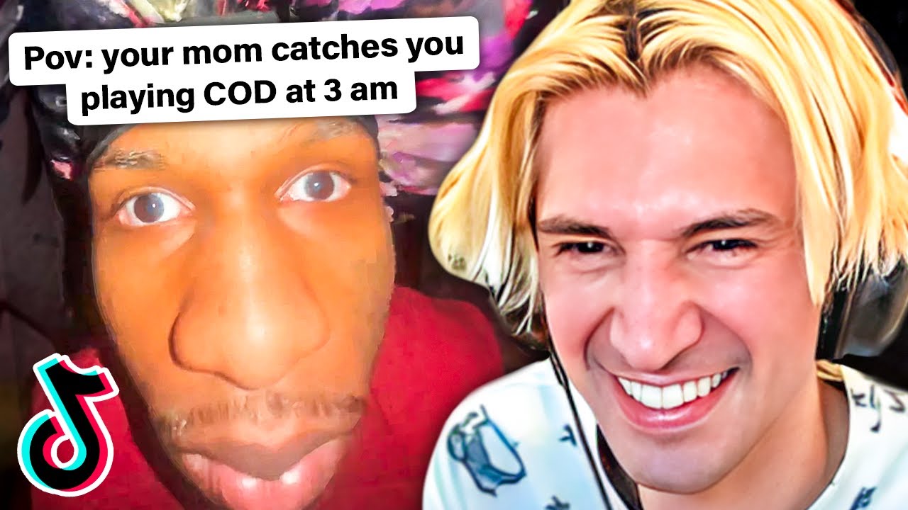 xQc Reacts to Tiktoks that are actually funny