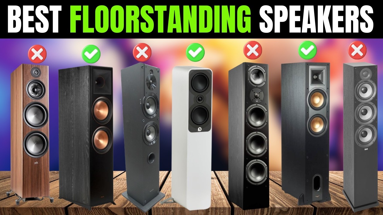 ✅7 Best Floorstanding Speakers [2026] Tower Speakers for Every Budget 🔊 Klipsch vs. SVS vs. Polk