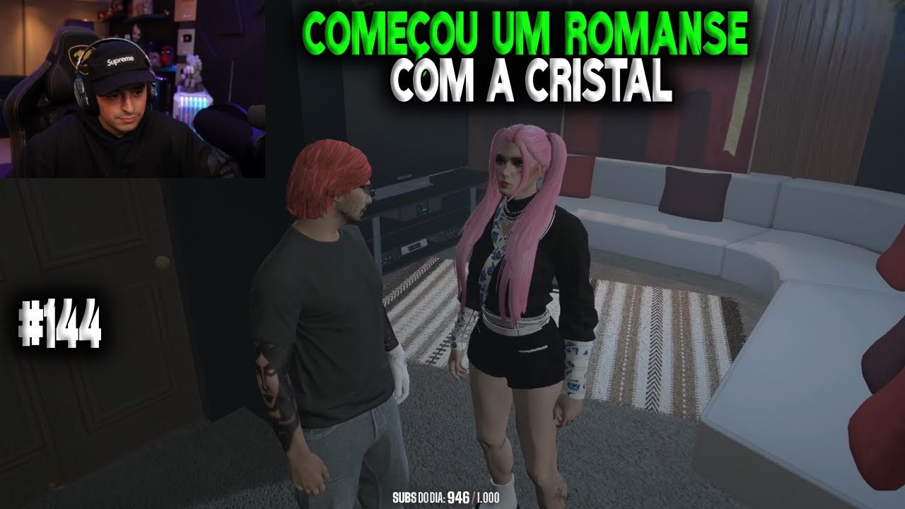 Connor Engana Tsuuki e Corre pra Ver a Cristal em Segredo! | GTA RP #144