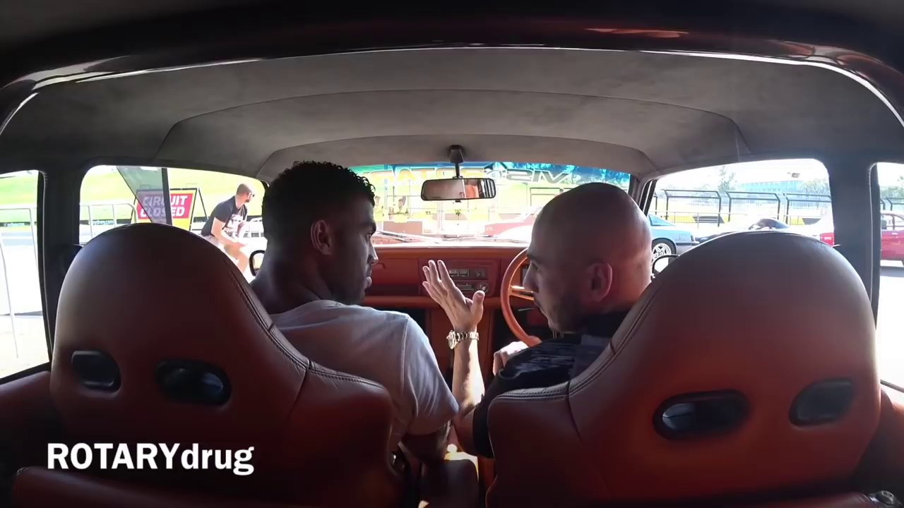 Driving inside #ERUUPT #rx3 coupe #20b sideways