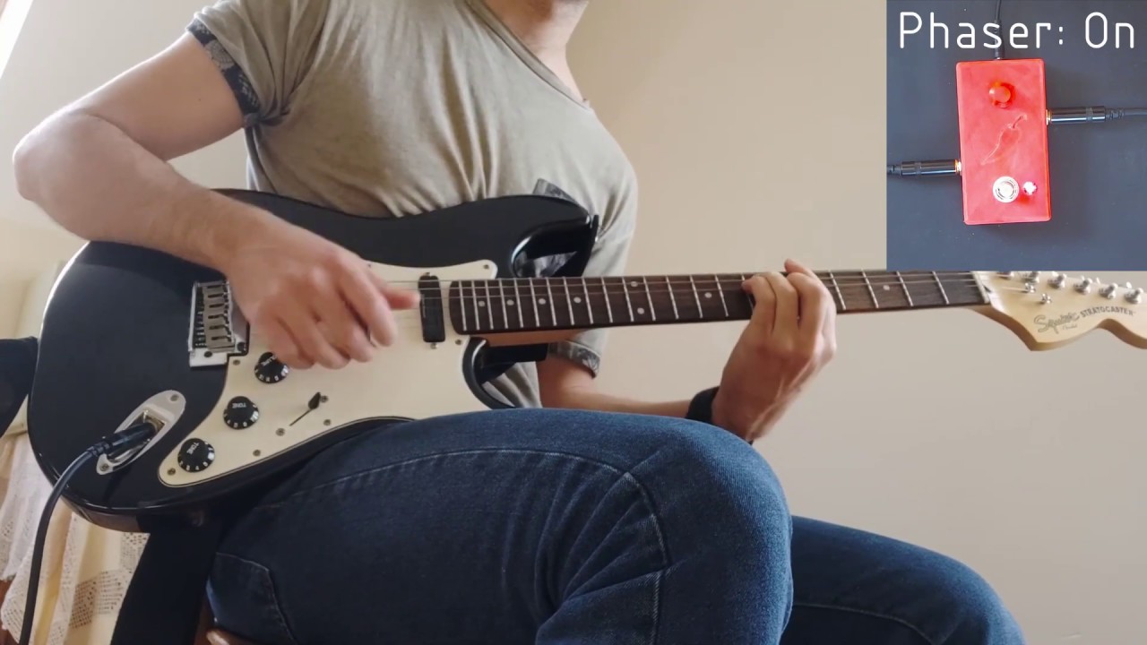 45er Phaser - 3D printed guitar pedal - Build and Demo - Musikding kit
