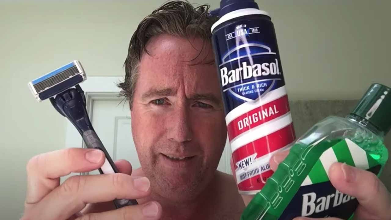 Бритье с современными средствами Barbasol — Barbasol Boy вернулся, детка!