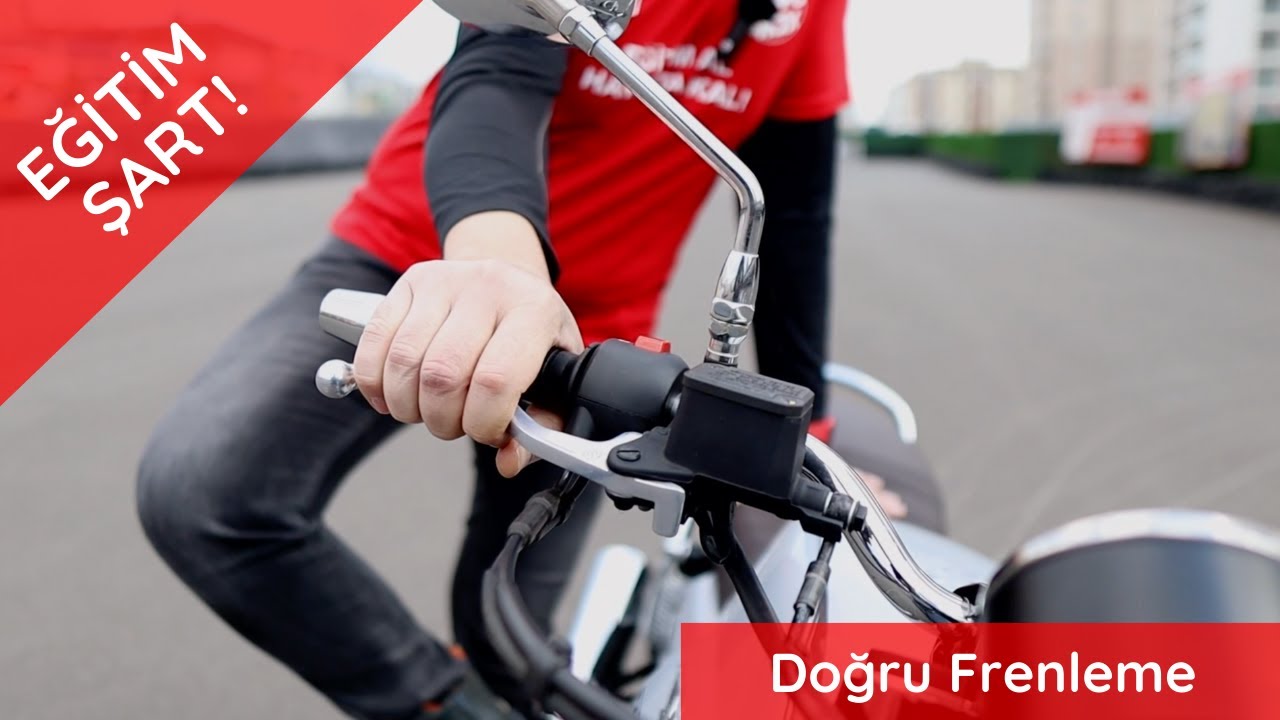 Eğitim Şart! Motosiklette Doğru Fren Kullanımı - motomax.com.tr