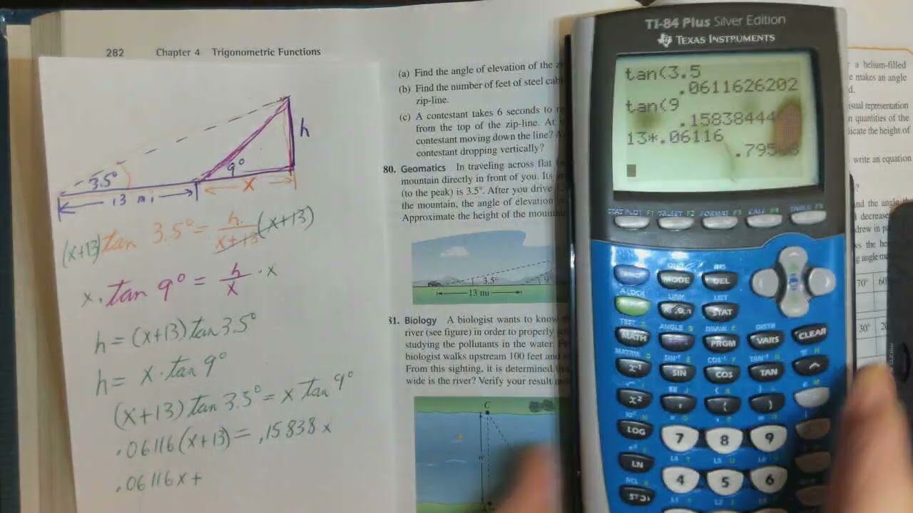 Angle of Elevation Problem