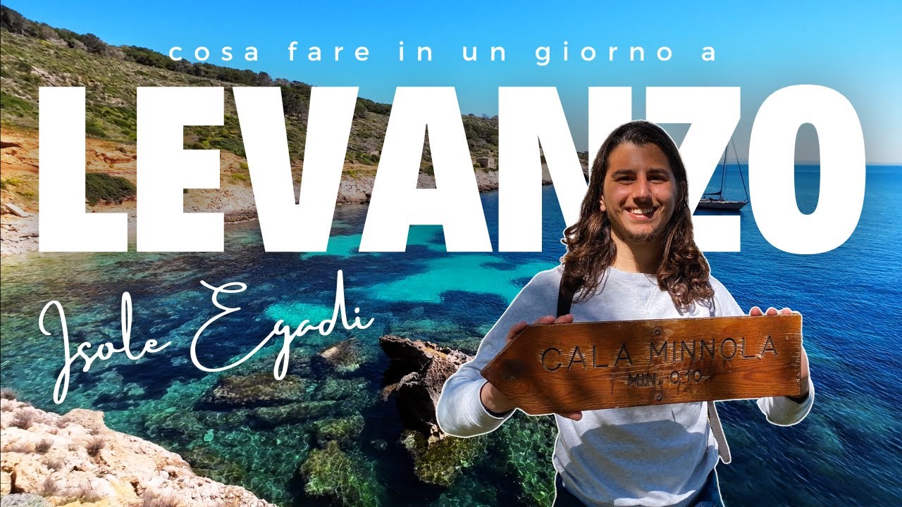 Isola di LEVANZO: il paradiso della Sicilia! 😮🌊