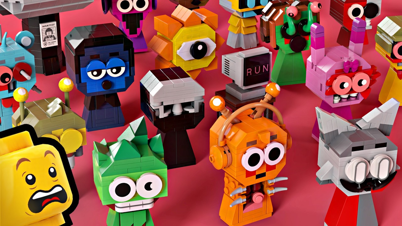 LEGO Sprunki: Building Every HORROR Mode Character