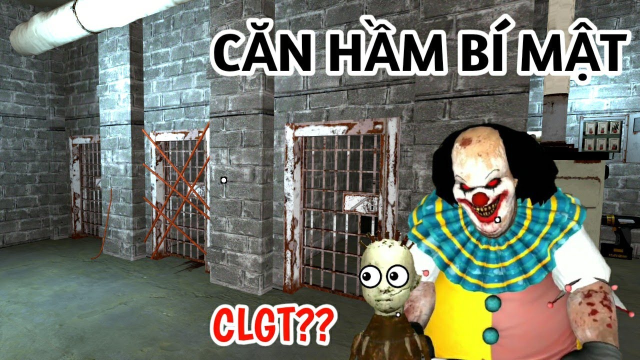 LongHunter Khám Phá Căn Hầm Của Gã Hề IT và Thấy Điều Thú Vị!?| IT Horror Clown 2.0.0