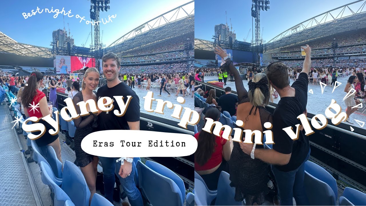 Taylor Swift Eras Tour Mini Vlog | Flying to Sydney with 2 toddlers + + Ollie's first haircut!