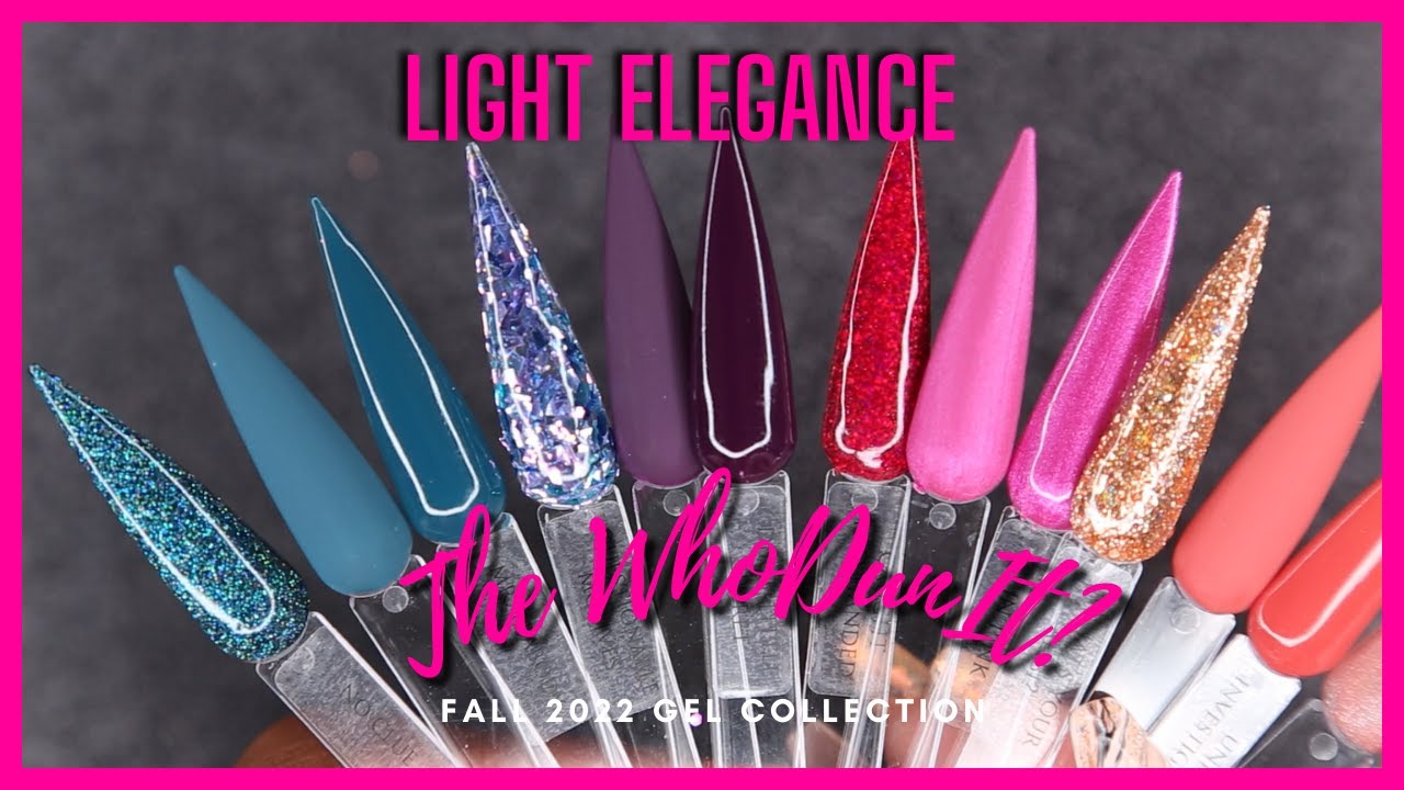 The WhoDunIt! Light Elegance Fall Collection | Patrice Nailed It!