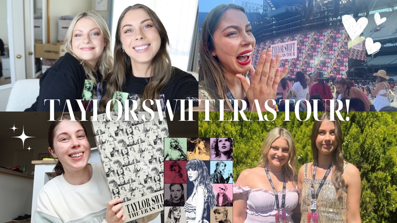 TAYLOR SWIFT ERAS TOUR VLOG! 💜 Melbourne N3, GRWM, VIP box opening & getting merch at the MCG ✨
