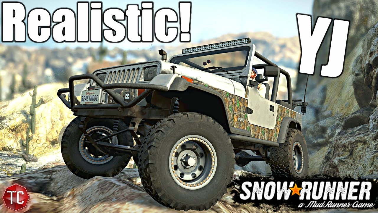 SnowRunner: NEW, REALISTIC Jeep YJ!