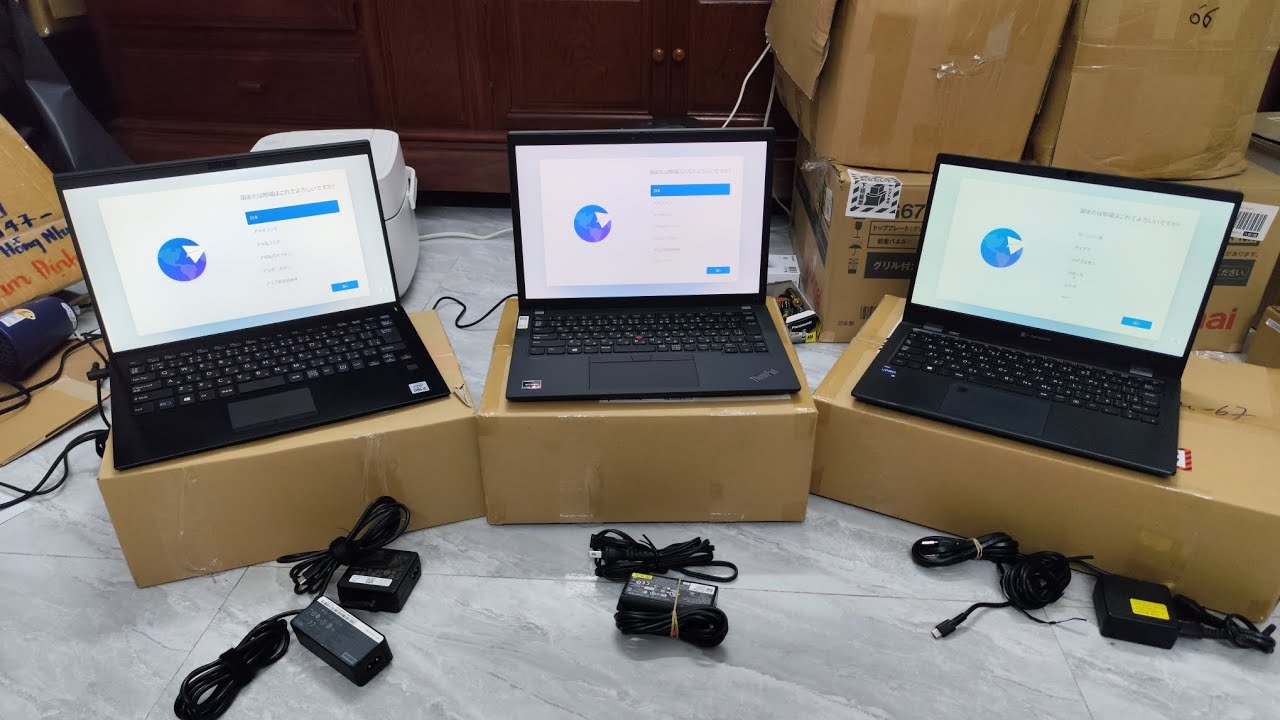 06/03 🔥Khui & Báo Giá 3 Laptop Nhật Giá Rẻ 😘Dynabook G83/KW, Lenovo ThinkPad X13 Gen2, Sony Vaio Pro
