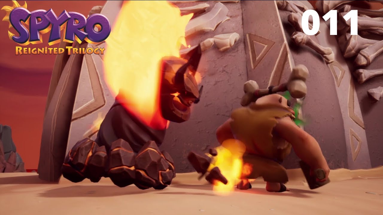 Spyro Ripto's Rage Walkthrough Deutsch Part #11, Skelos Einöde 100 % mit Trophäen/Fähigkeitspunkten
