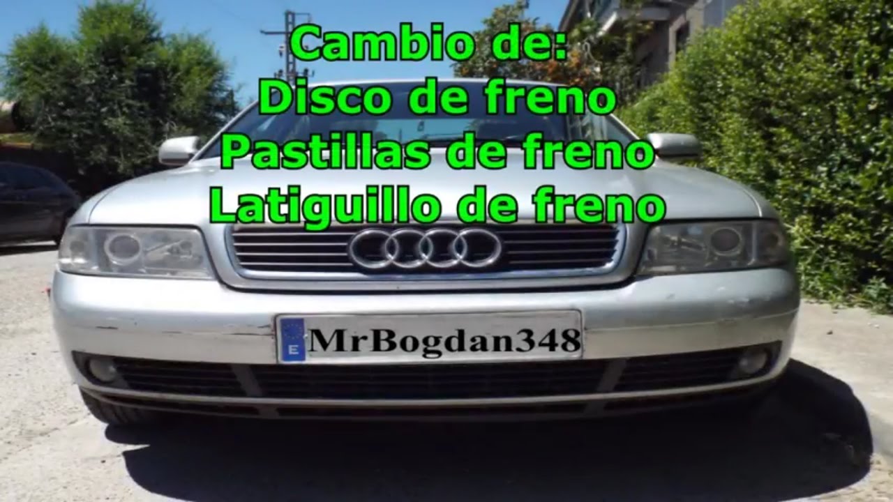 Cambiar los Discos, Pastillas y Latiguillos de frenos en Audi A4 1.9 TDI