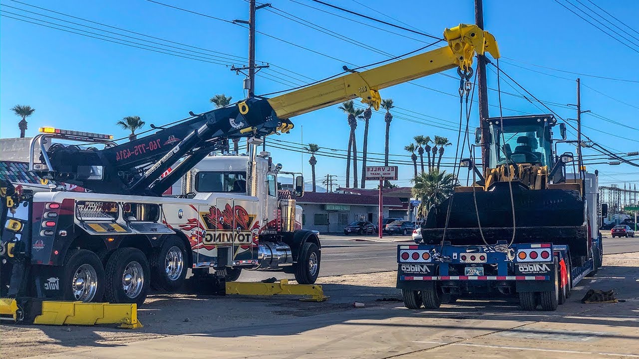 Flipping An Axle On A Heavy Haul Trailer