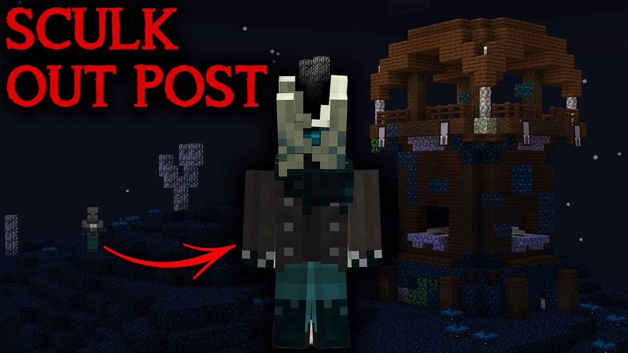 I Found a Sculk Outpost… and One Pillager Was Still Alive | Minecraft Creepypasta