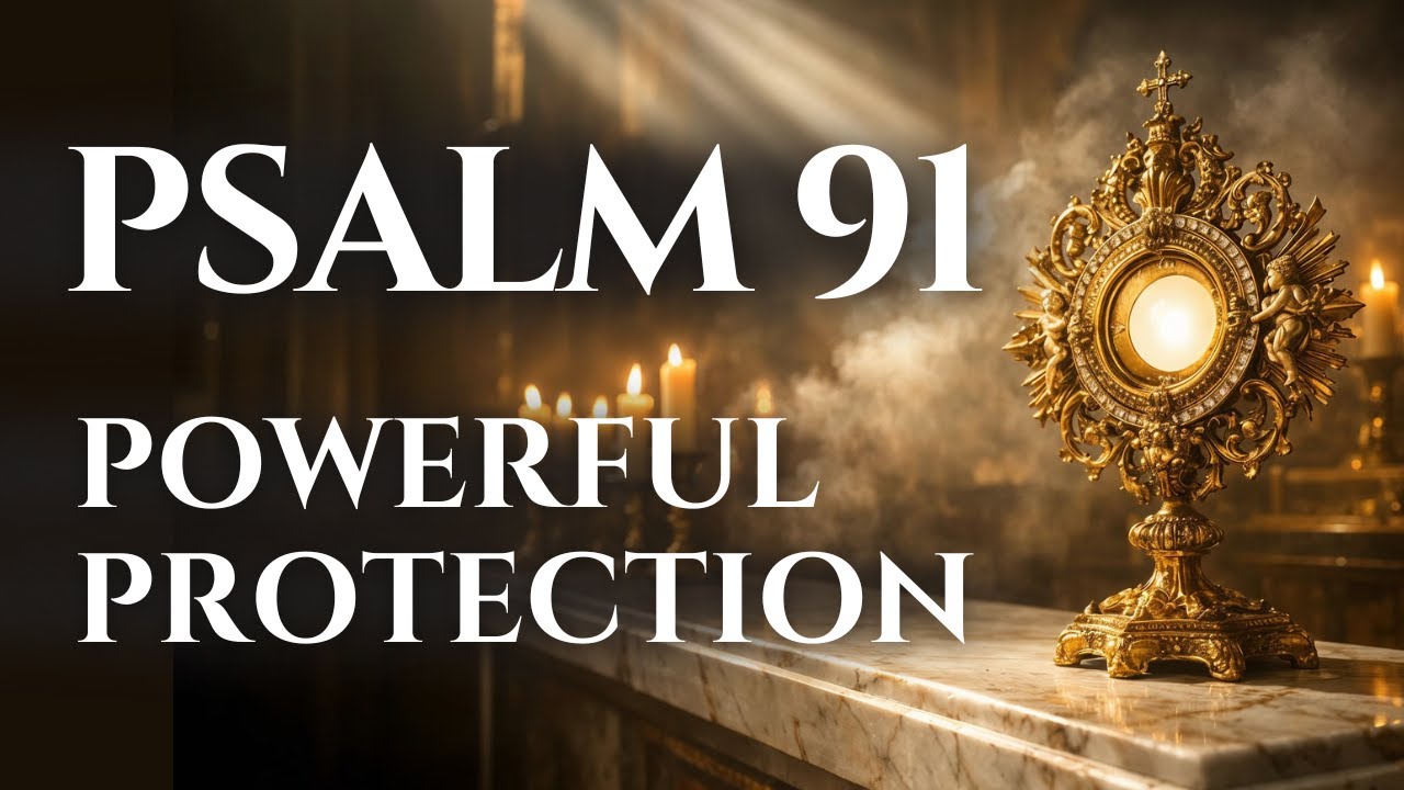 PSALM 91 WARRIOR PRAYER — Full Latin Gregorian Chant | Against All Evil Forces
