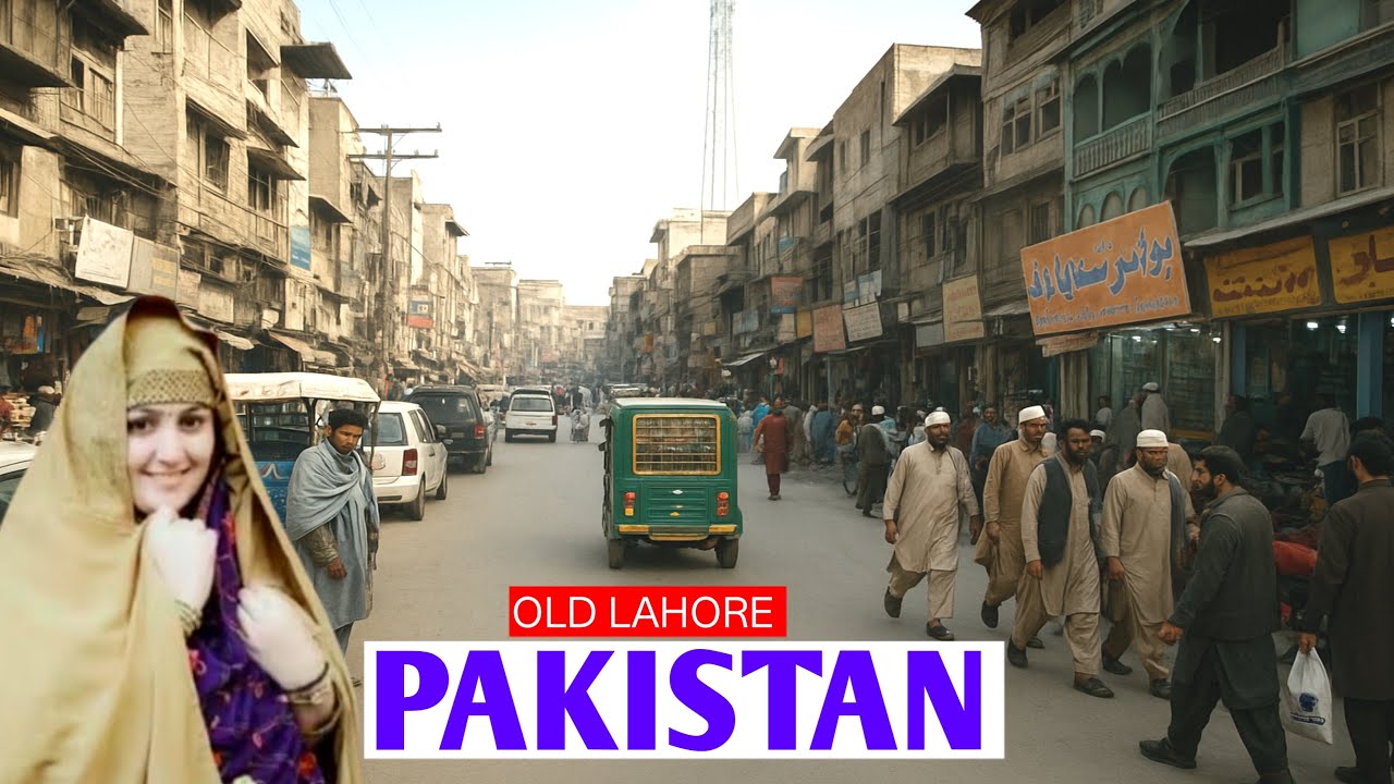 🇵🇰 Pakistan Best Place for Visit | Real Streets of  Lahore | 4K Walking Tour