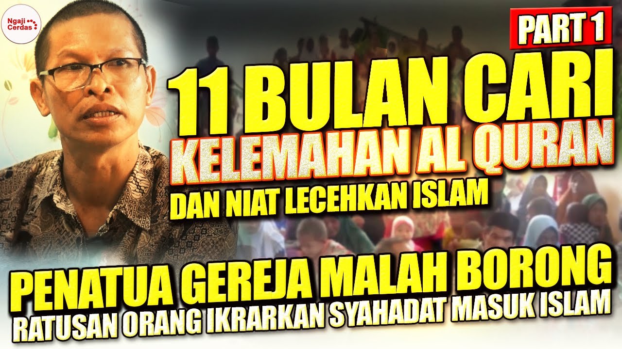 MENGEJUTKAN‼️ PENATUA GEREJA MENTAWAI CARI KESALAHAN QURAN & NIAT LECEHKAN MALAH JADI MUALAF | PART1