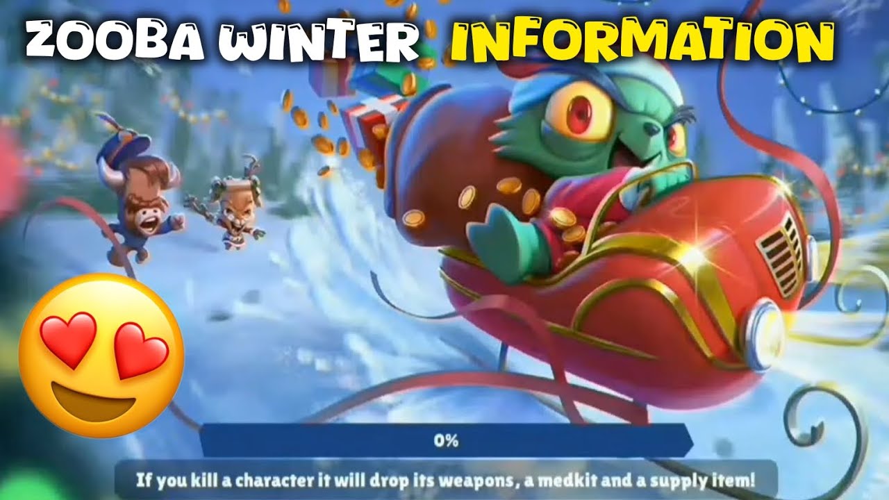 Zooba winter information | Rewards collect 💥