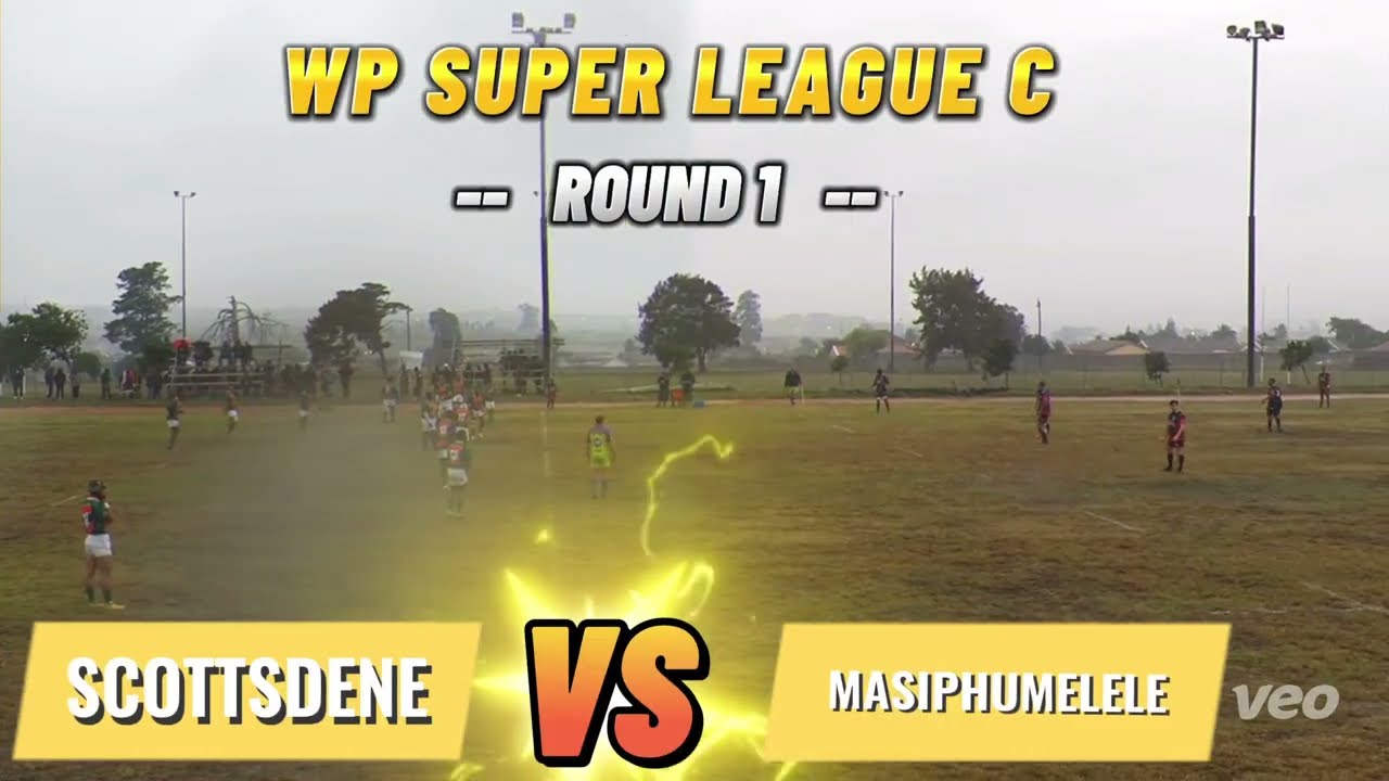 RUGBY WP SUPER LEAGUE C: Round 1 Match: SCOTTSDENE CENTRAL RC VS MASIPHUMELELE RC