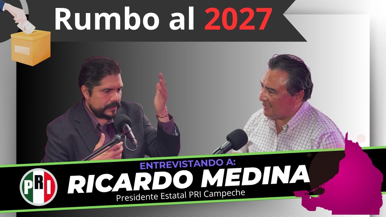 ¿Podrá el PRI retomar el poder en Campeche? Rumbo al 2027,platicamos con su dirigente estatal.