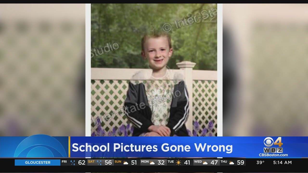 School Pictures Go Wrong In St. Patrick's Day Green Screen Mix-Up