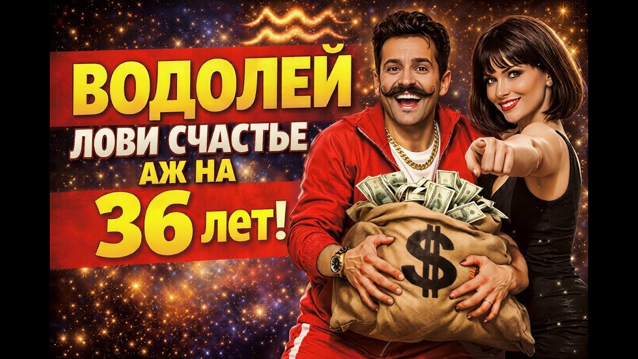 Водолеи ЭТО СРОЧНО! Судьба меняется НАВСЕГДА❗36 ЛЕТ ПРОЦВЕТАНИЯ! Ты не будешь прежним