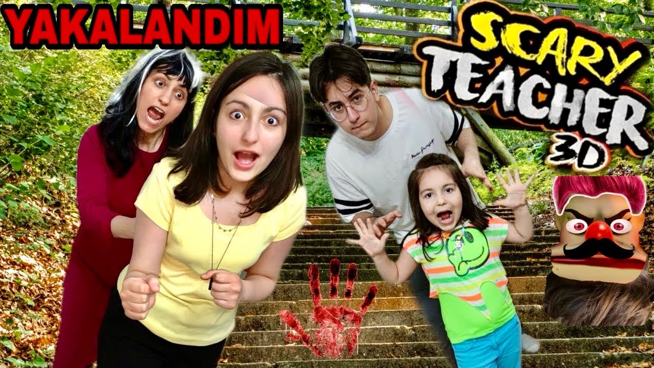 EYVAH‼️SCARY TEACHER BİZİ YAKALADI‼️PRENSES HİRANUR ZEYNEP 
