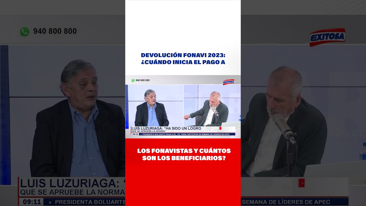 🔴🔵Devoluci&oacute;n FONAVI 2023: &iquest;Cu&aacute;ndo inicia el pago a los fonavistas y cu&aacute;ntos son los beneficiarios?