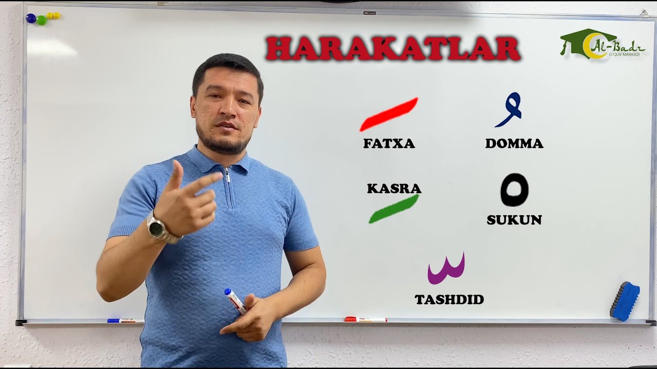 2-dars. Arab tilida unli harflar nega yo'q? 