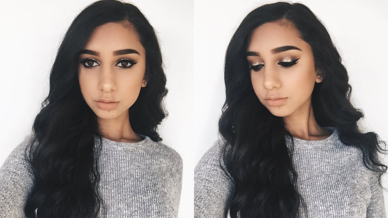 Drugstore ONLY Glam Makeup Tutorial ♡