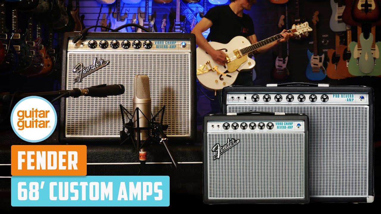 Is this the ultimate clean tone? We try out the Fender '68 Custom Amps!